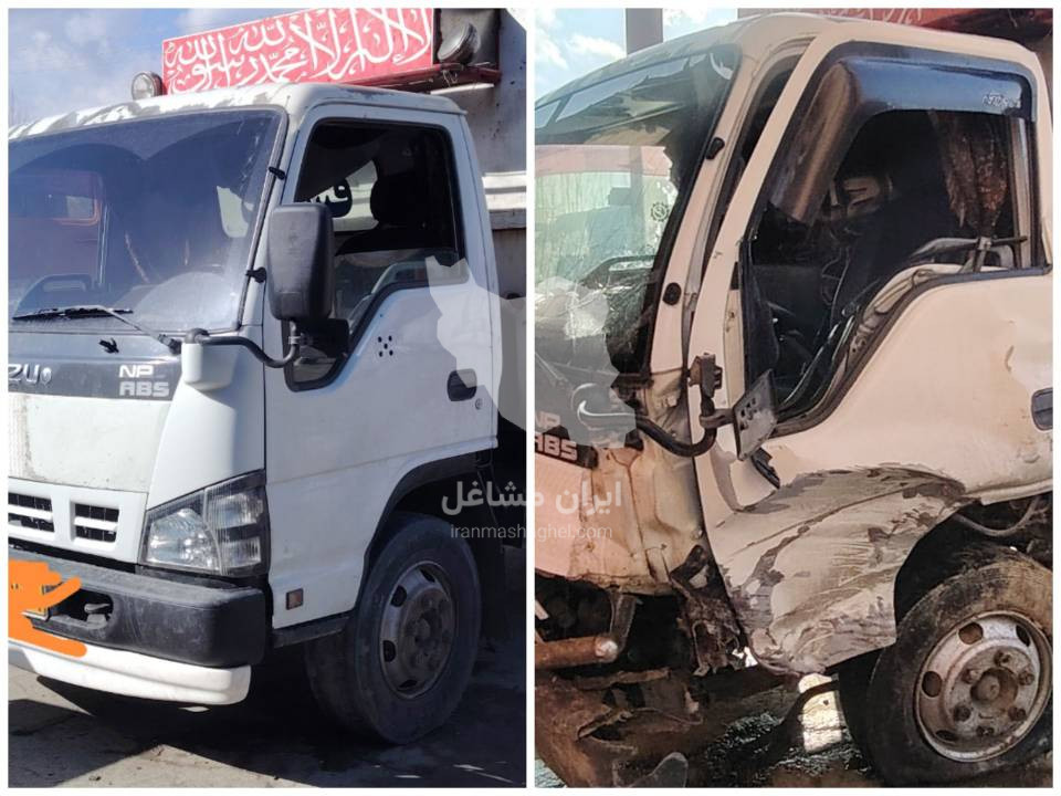 صافکاری و نوسازی ماشین سنگین جدید برادران امانی در سنندج