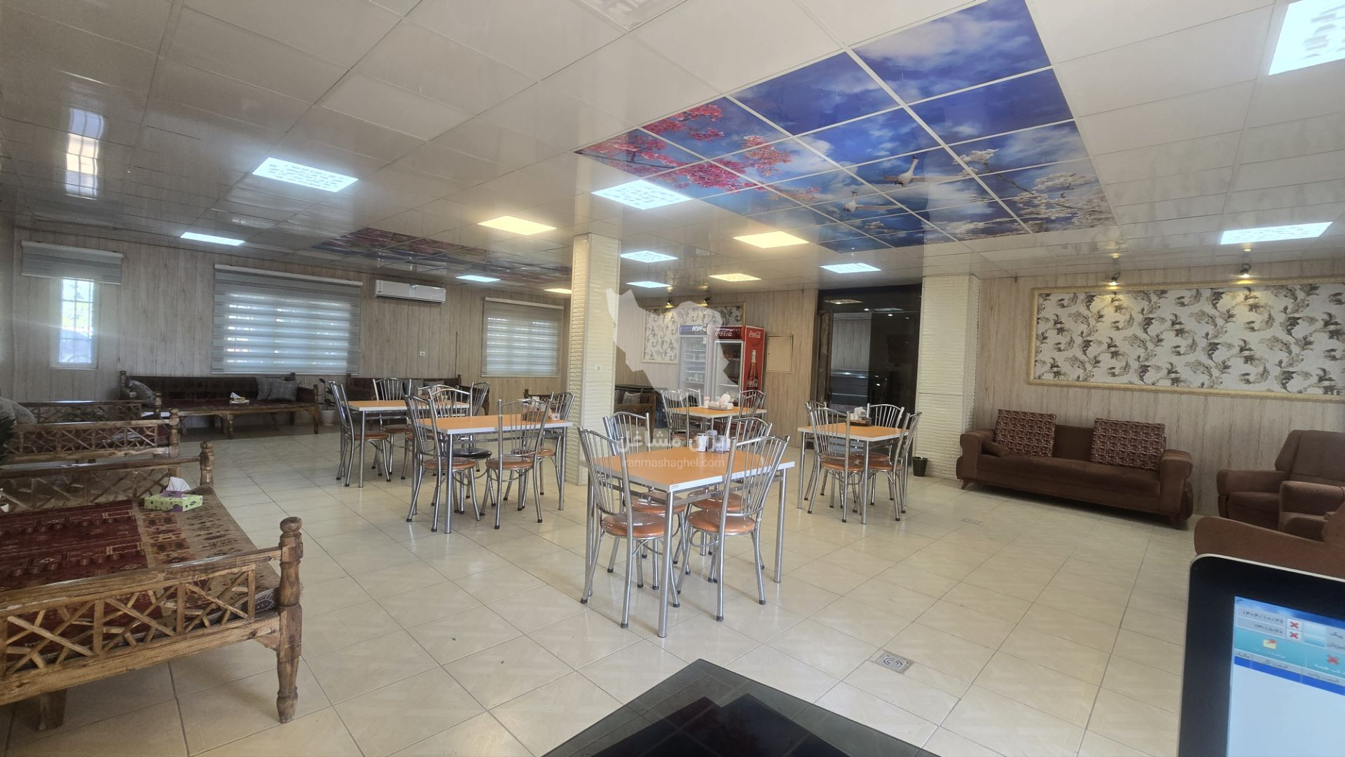 باغ رستوران مسلم در مسجد سلیمان
