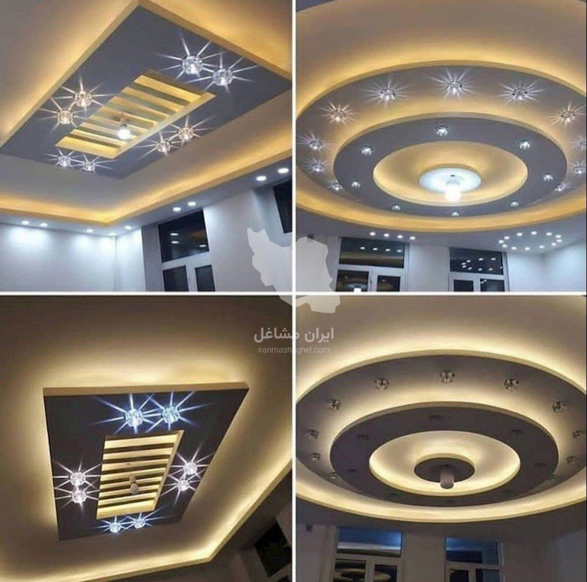 طراحی و اجرای کناف و لاین نوری مستر کناف ایران کریمی در تهران