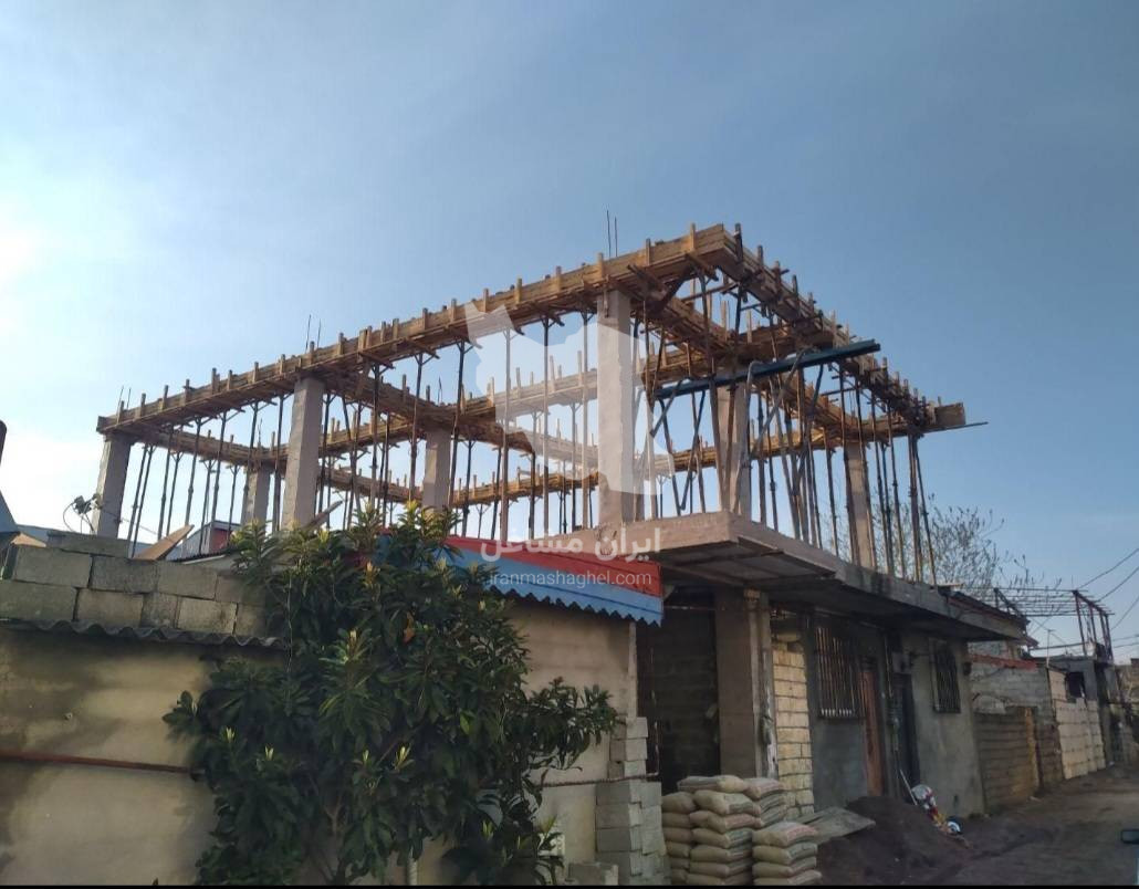 آرماتوربندی و اسکلت بتنی نودهی در بندرانزلی