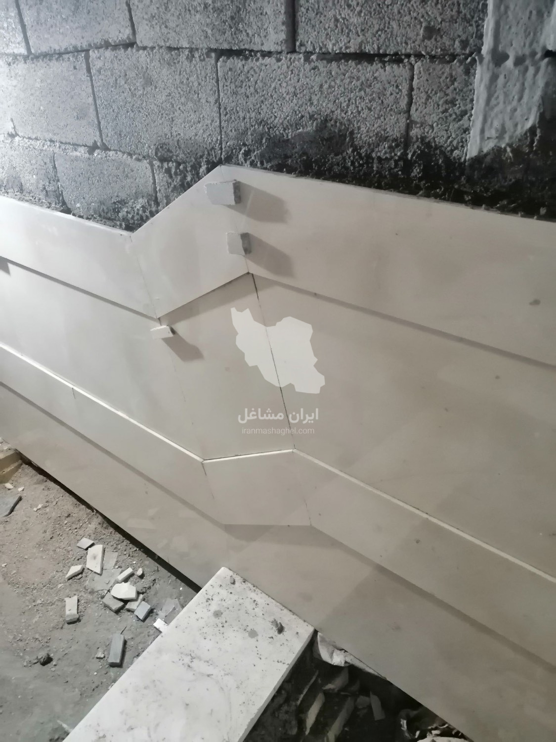 اجرای نمای ساختمان به مدیریت آقای برات زاده در مشهد