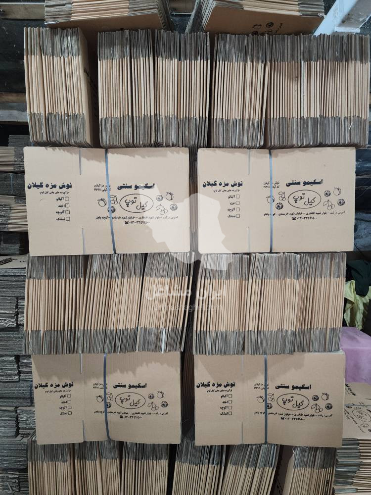 تولید و فروش کارتن صنعتی و پستی صادقی در رشت