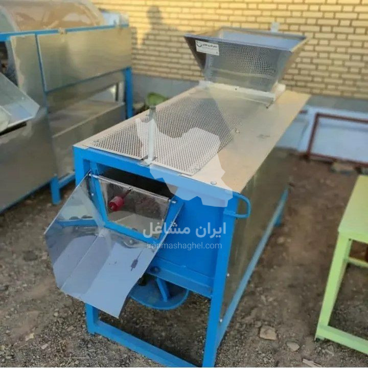 ساخت تولید ماشین آلات و دستگاه فراوری پسته ماشین سازی جعفری در سمنان