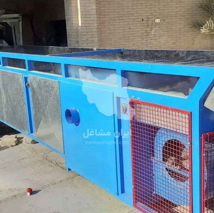 ساخت تولید ماشین آلات و دستگاه فراوری پسته ماشین سازی جعفری در یزد