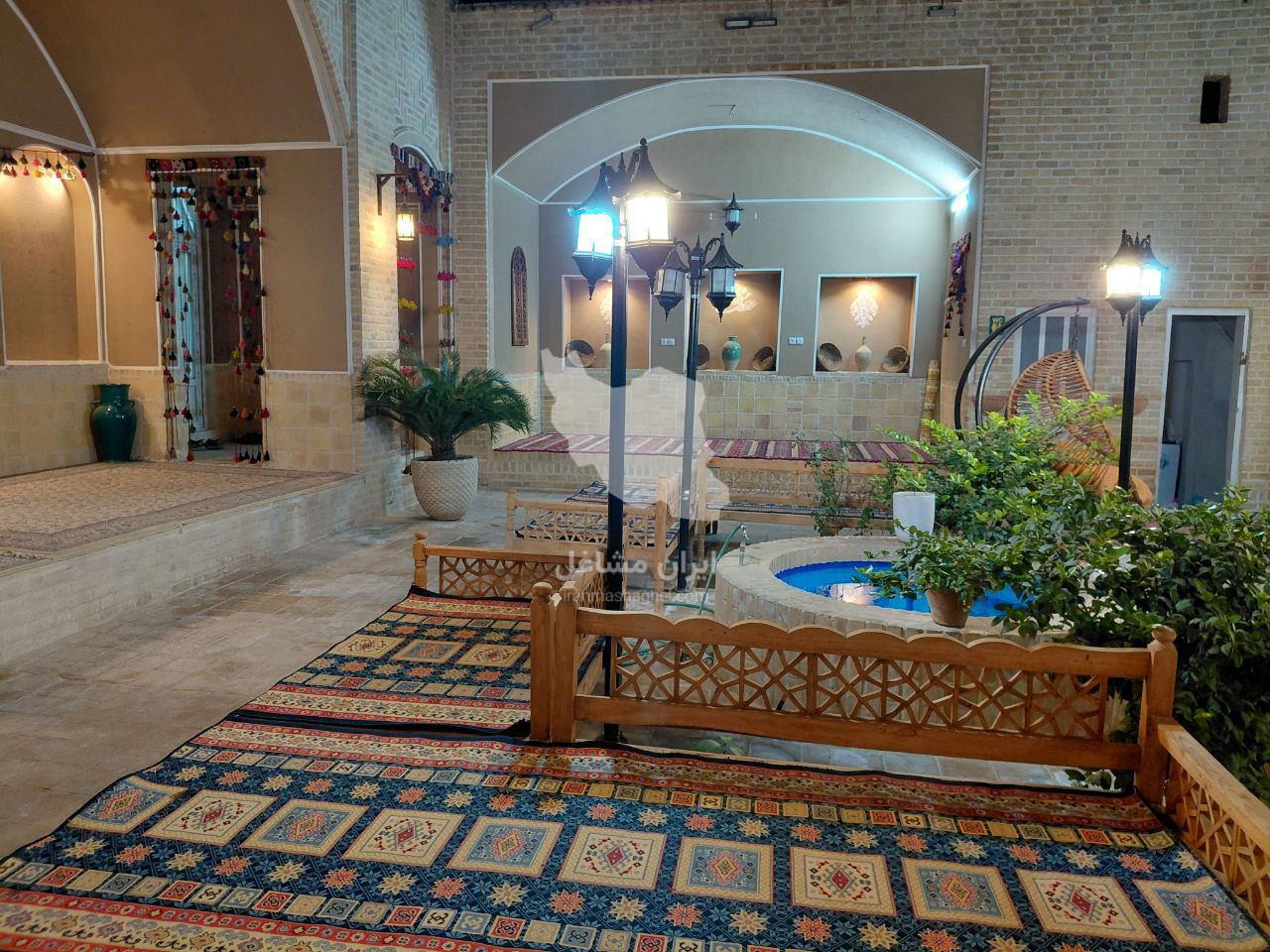 اقامتگاه سنتی عمارت ساباط در یزد