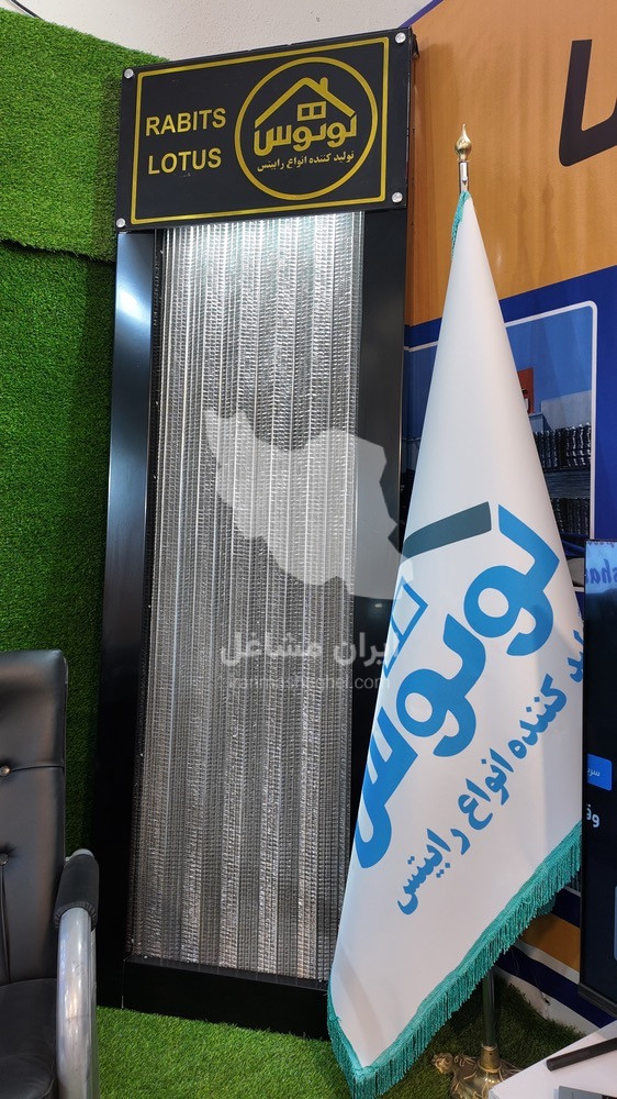 کارخانه تولید رابیتس گالوانیزه استاندارد با ورق درجه یک رابیتس لوتوس در کرج