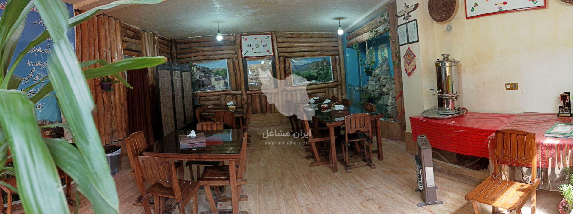 اقامتگاه بومگردی و گردشگری وصال در دهکده توریستی رویین اسفراین