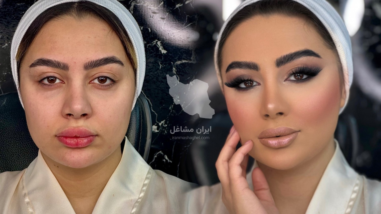میکاپ تخصص عروس و همراه عروس سوشیا عطاپور در آمل