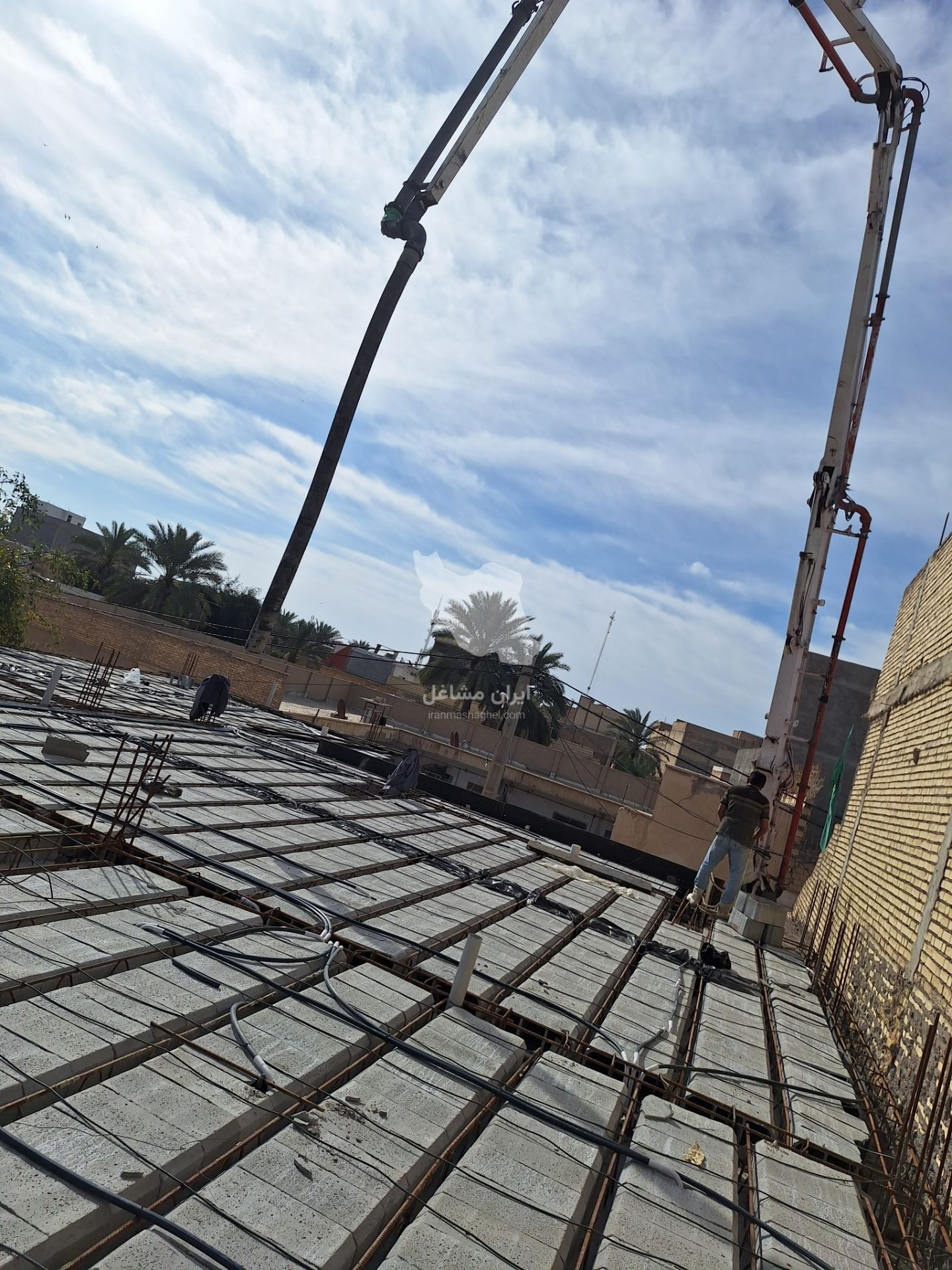 کارگاه تیرچه بلوک جزیره در شادگان