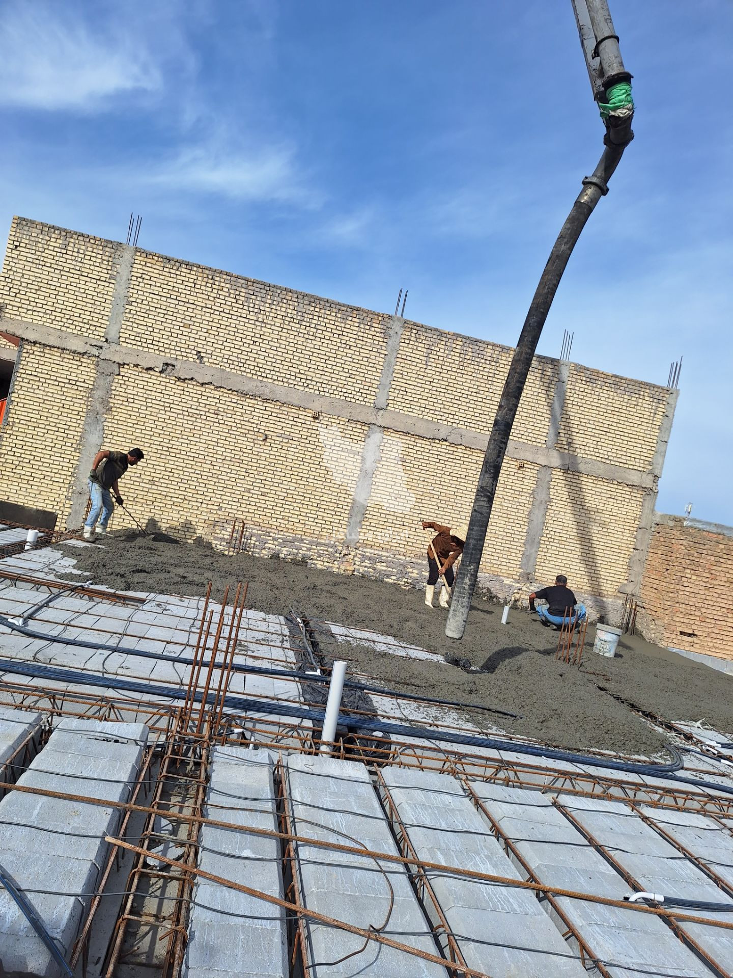 کارگاه تیرچه بلوک جزیره در شادگان