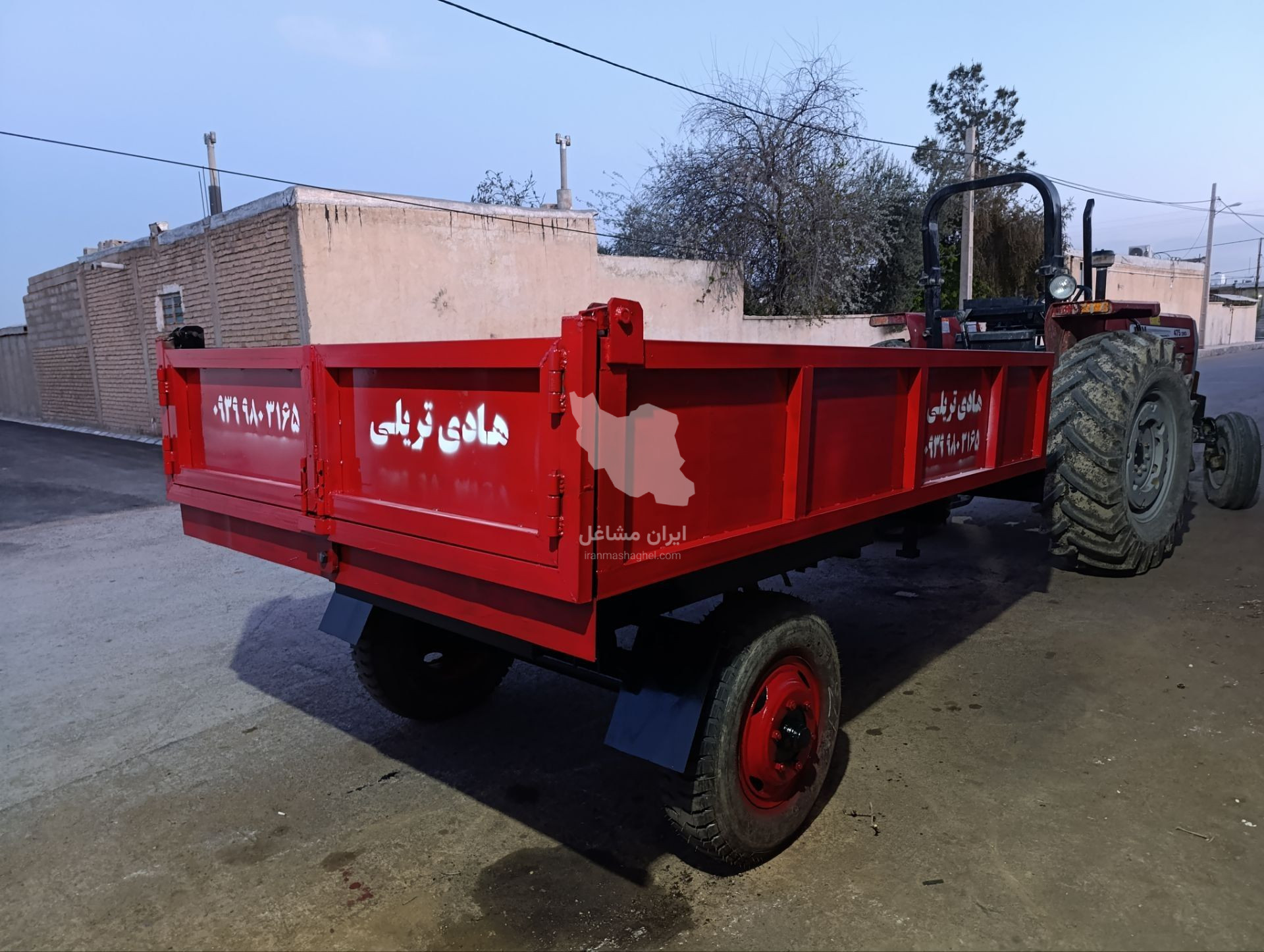 ساخت و فروش ادوات کشاورزی هادی تریلی در شیراز