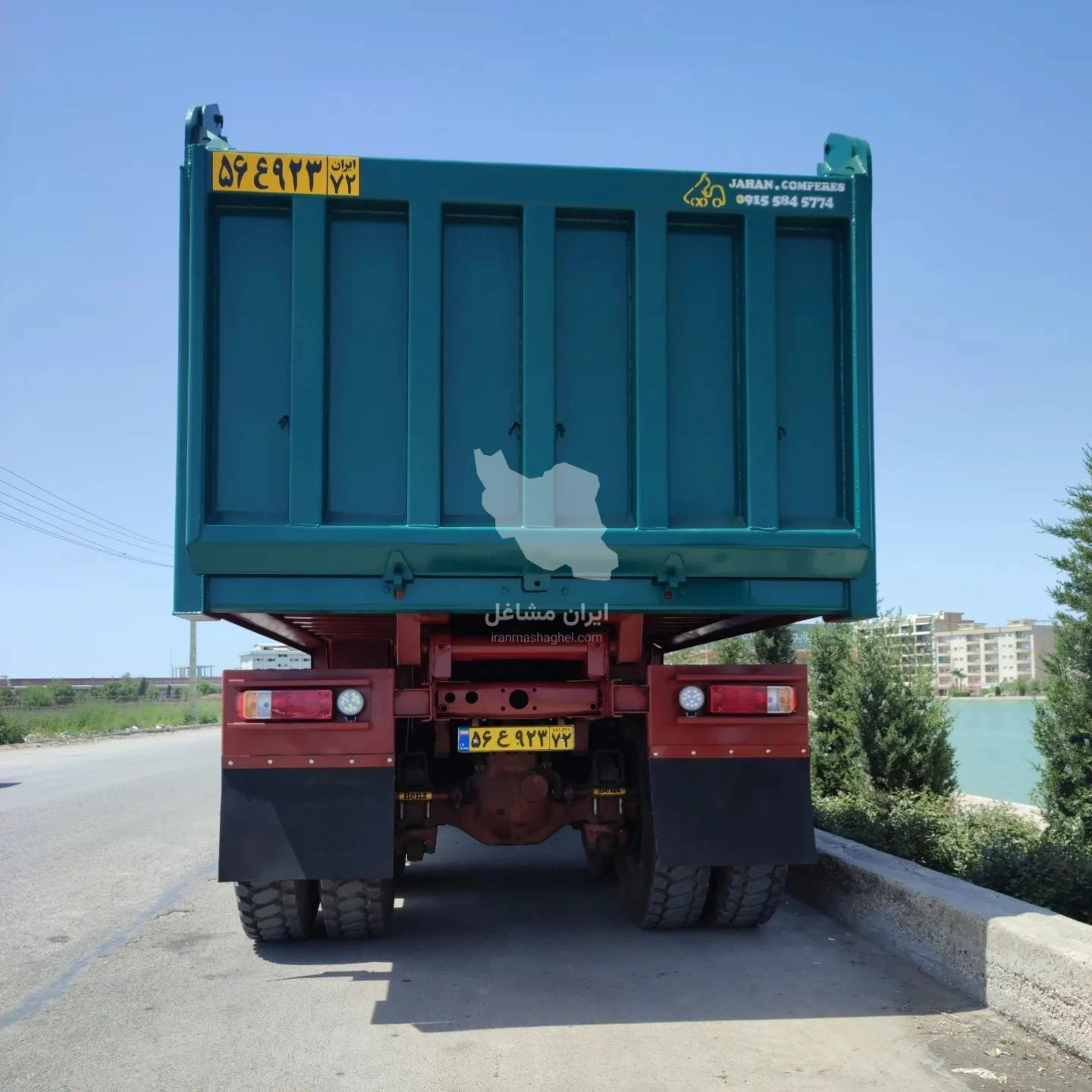 کمپرسی سازی هیدرولیک و شاسی کشی کامیون جهان کمپرسی در گلستان