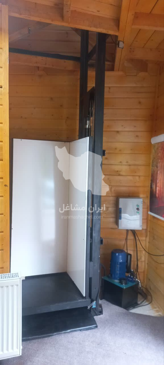 بالابر هیدرولیک سمین در یخسازی رشت