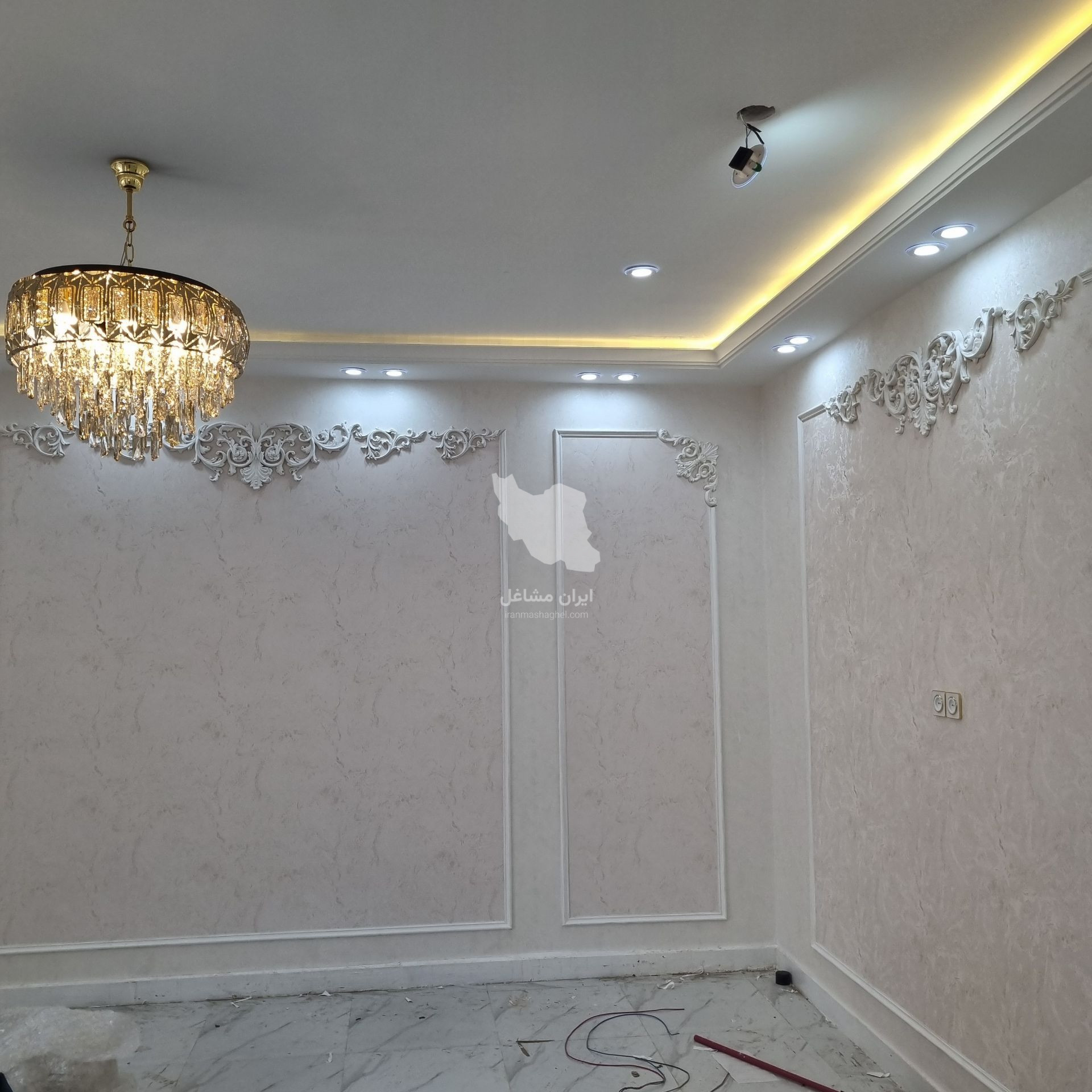 اجرای دکوراسیون داخلی خانه مدرن احمدی در خرمشهر