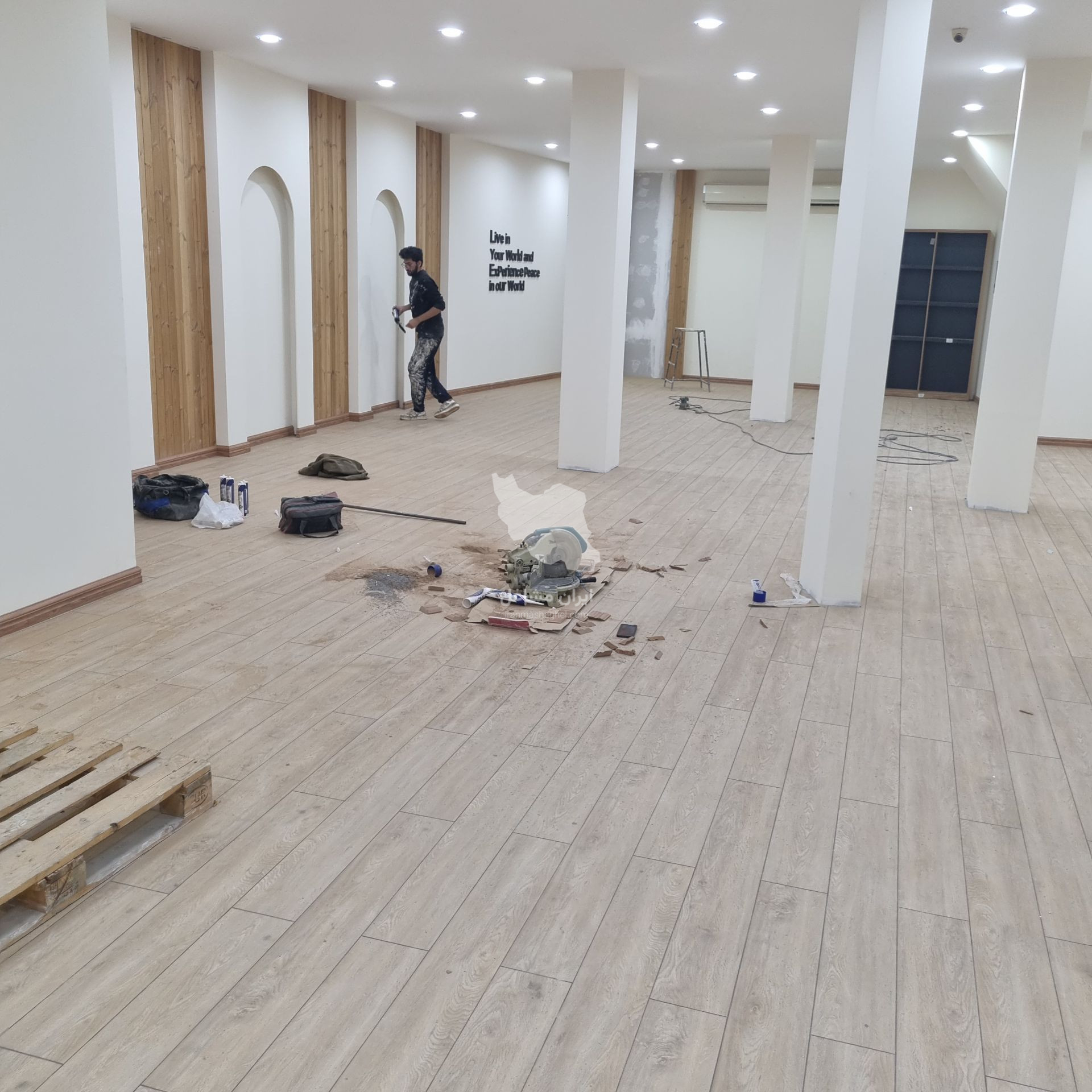اجرای دکوراسیون داخلی خانه مدرن احمدی در خرمشهر
