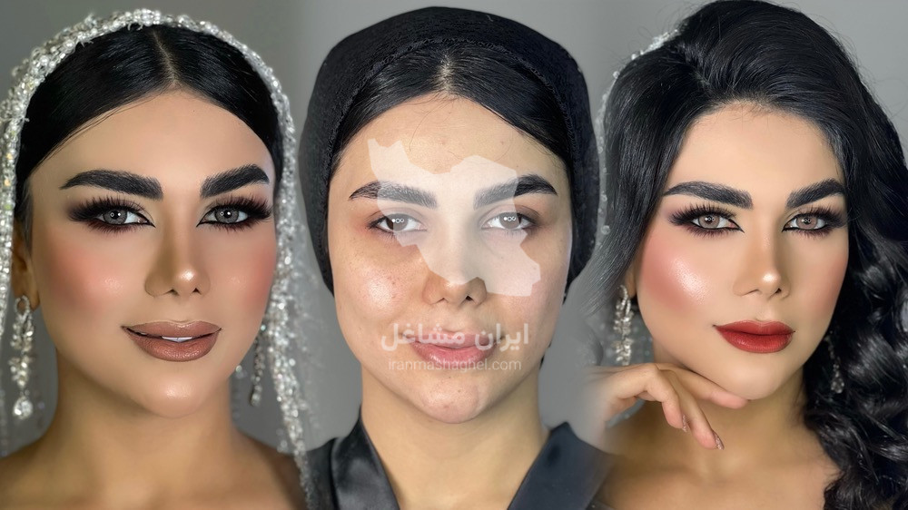میکاپ تخصص عروس و همراه عروس سوشیا عطاپور در آمل