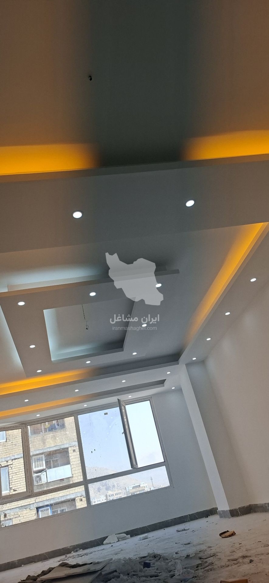 طراحی و اجرای کناف چراغی در کرمانشاه