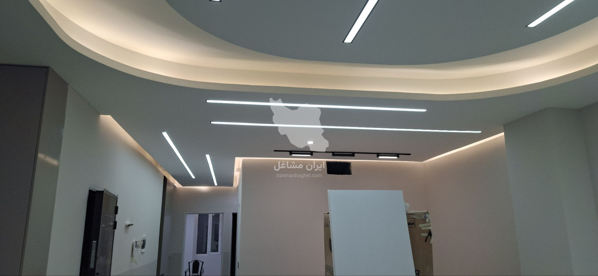 طراحی و اجرای کناف چراغی در کرمانشاه