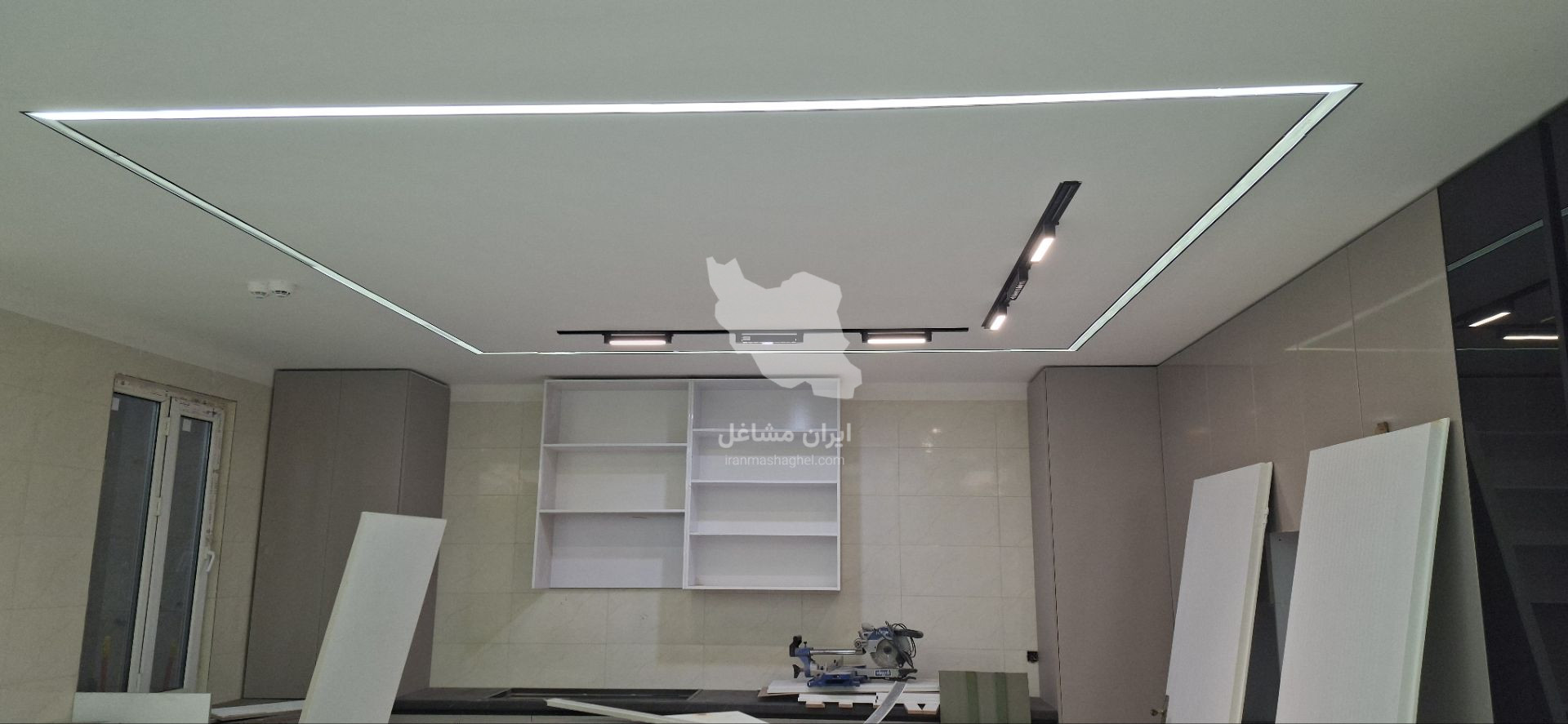 طراحی و اجرای کناف چراغی در کرمانشاه