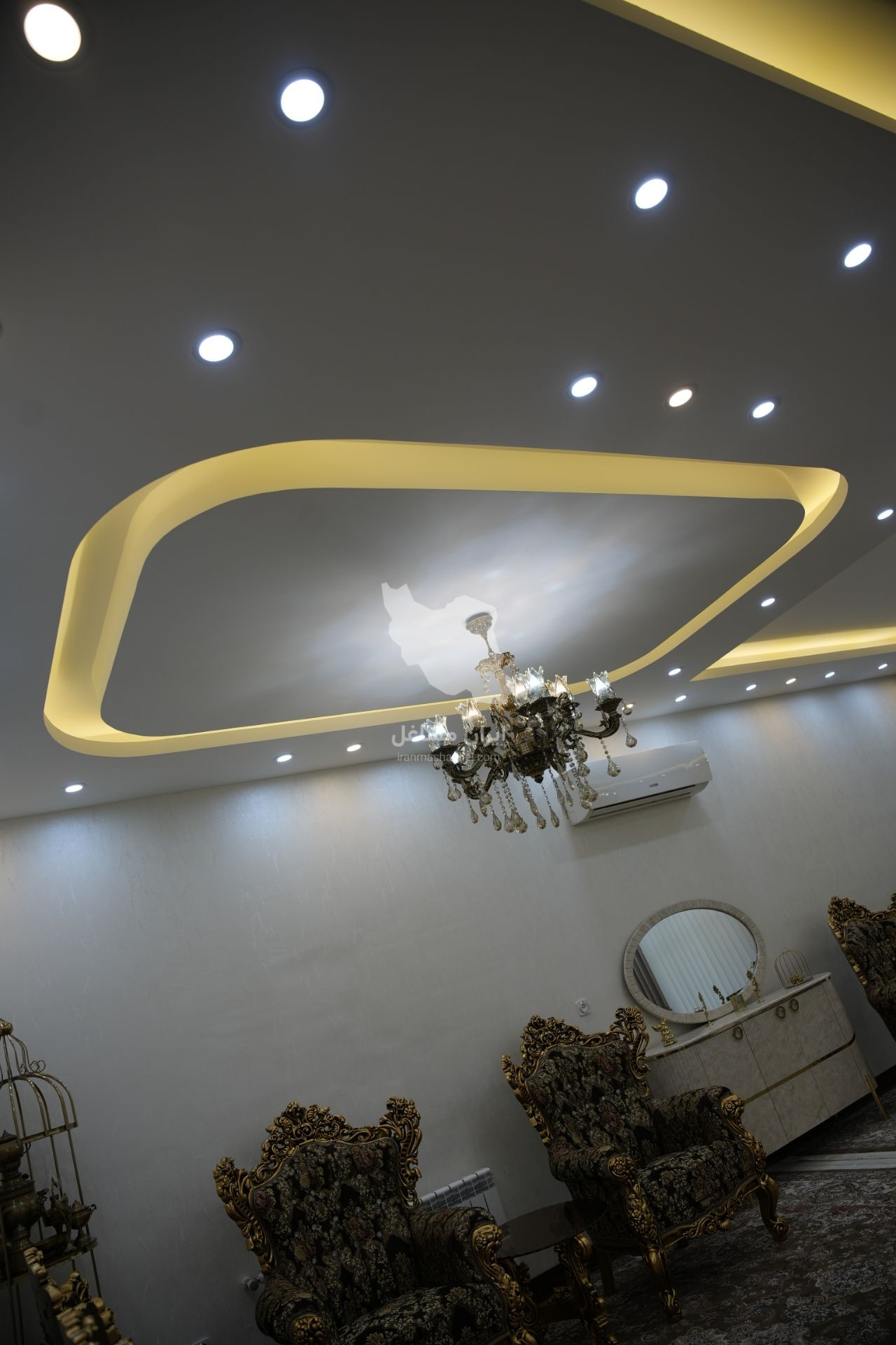 دکوراسیون دهدوار طراحی و اجرای سقف کاذب و کناف در یزد