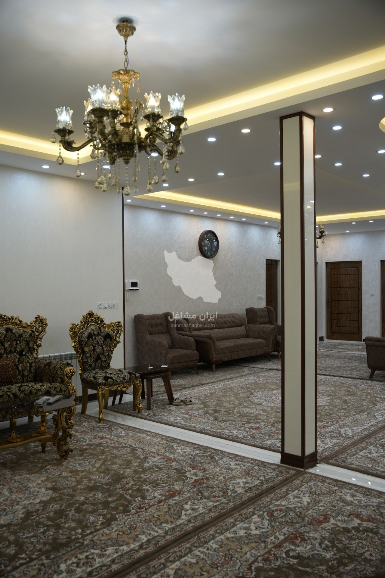 دکوراسیون دهدوار طراحی و اجرای سقف کاذب و کناف در یزد