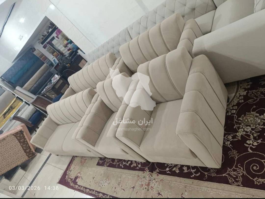 فروش پارچه و اسفنج مبلمان امین جوادی در پارسیان