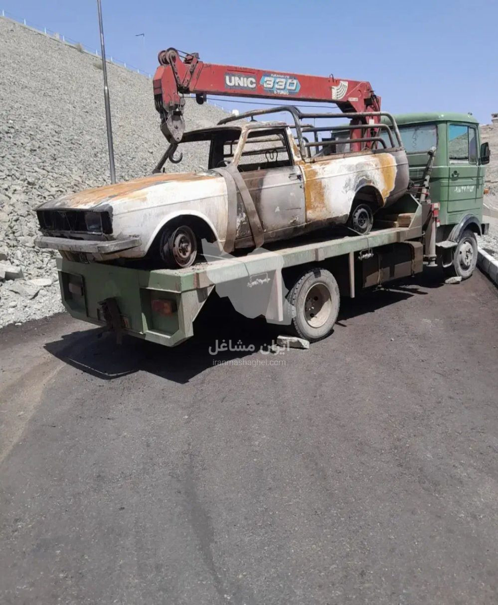 اجاره و خدمات شبانه روزی جرثقیل زمانی در سنندج