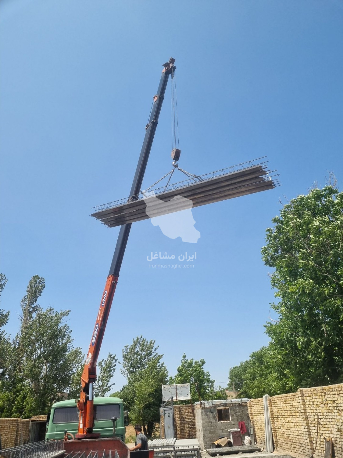 تولید فروش تیرچه صنعتی تیرچه باغی کوروش به مدیریت اکبری در خرمدره