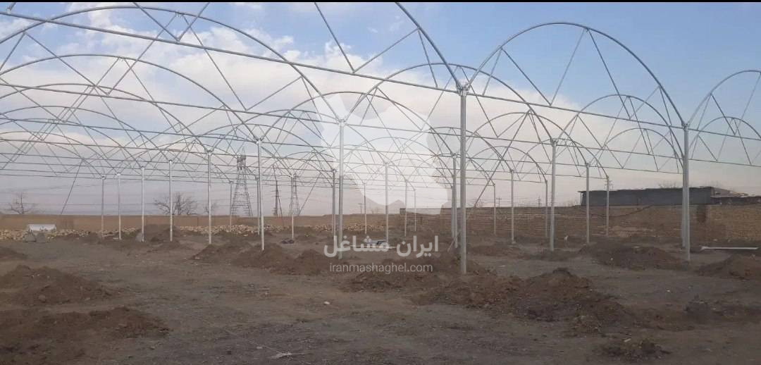 ساخت و نصب گلخانه فلزی حسینی در مشهد