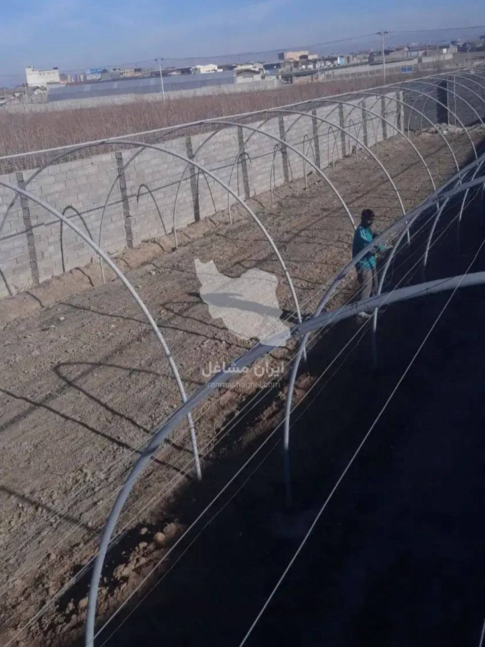 ساخت و نصب گلخانه فلزی حسینی در مشهد