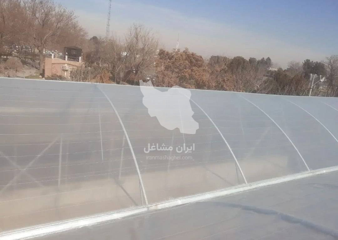 ساخت و نصب گلخانه فلزی حسینی در مشهد