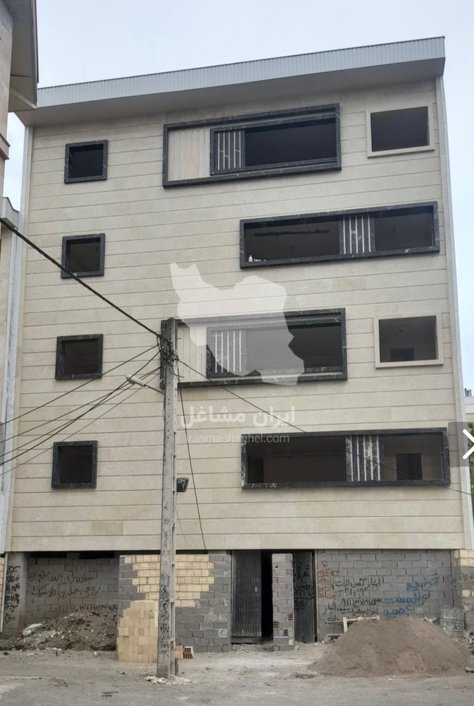 سنگ کاری و اجرای نمای ساختمان مقدم در رشت