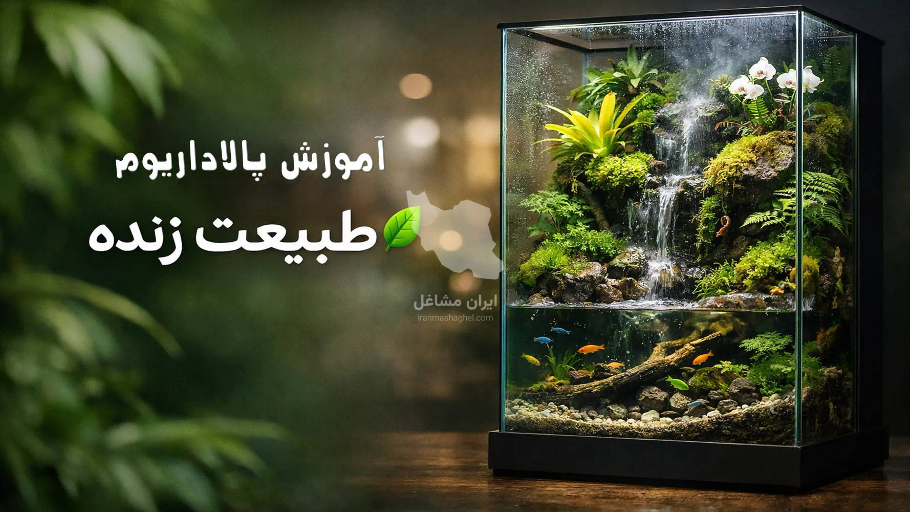 ساخت و فروش پالاداریوم و تراریوم هوم فلاور در شمال تهران