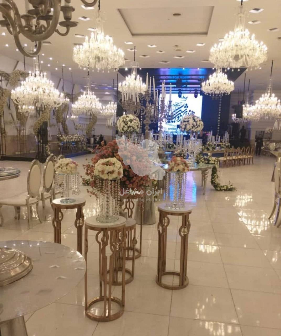 سالن عقد رسمی دائم و موقت دریم لانژ عرفانیان در غرب تهران