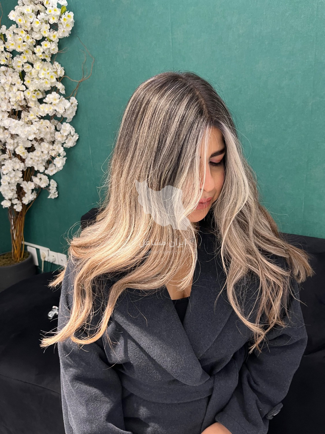 آموزش رنگ مو شمیم در رشت