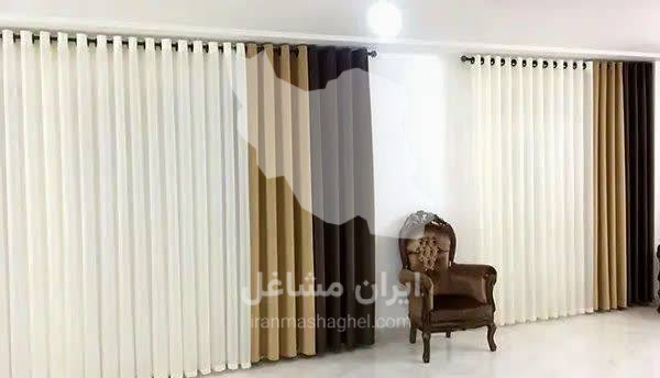 فروش و نصب پرده پانچی آماده و زبرا مسلم ترقی خواه در رفسنجان