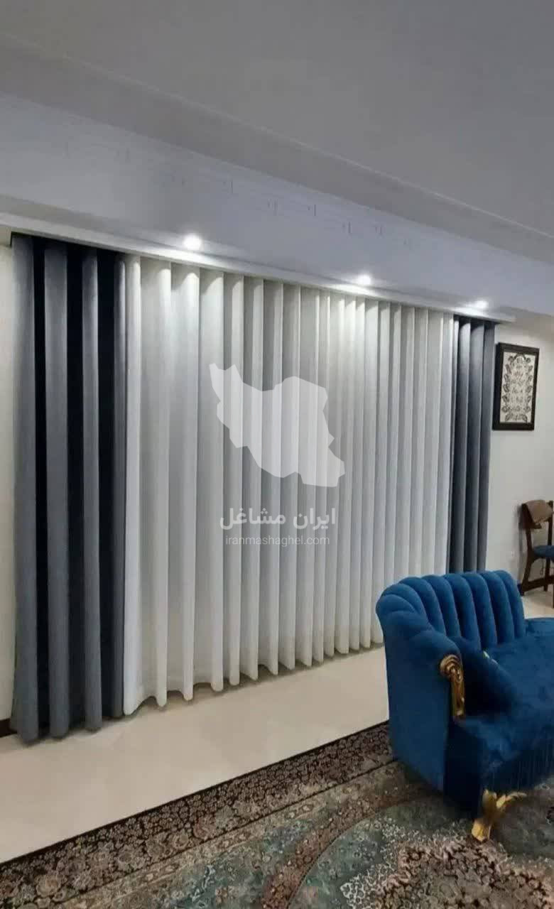 فروش و نصب پرده پانچی آماده و زبرا مسلم ترقی خواه در رفسنجان
