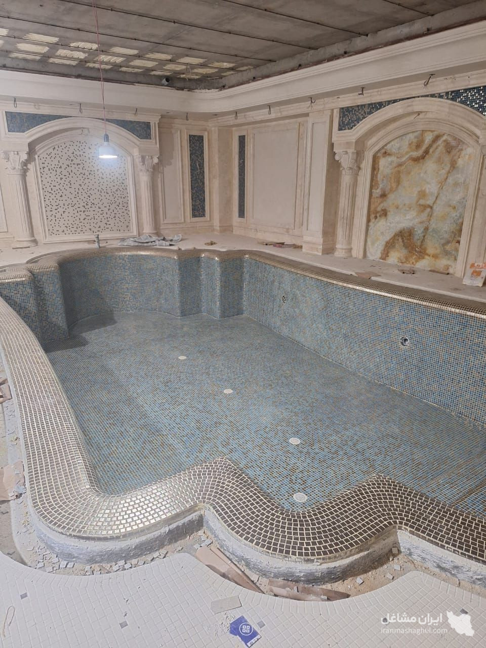 خدمات آب بندی ترمیم مخازن بتنی و استخر گروه بهار پارسه در کرج