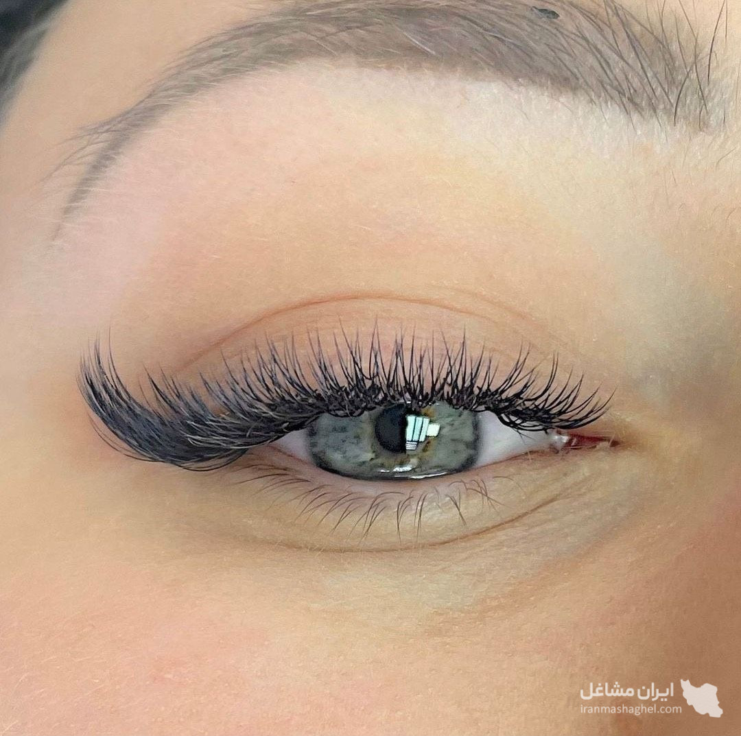 آموزش اکستنشن مژه به مدیریت یگانه امیدی در کرمانشاه