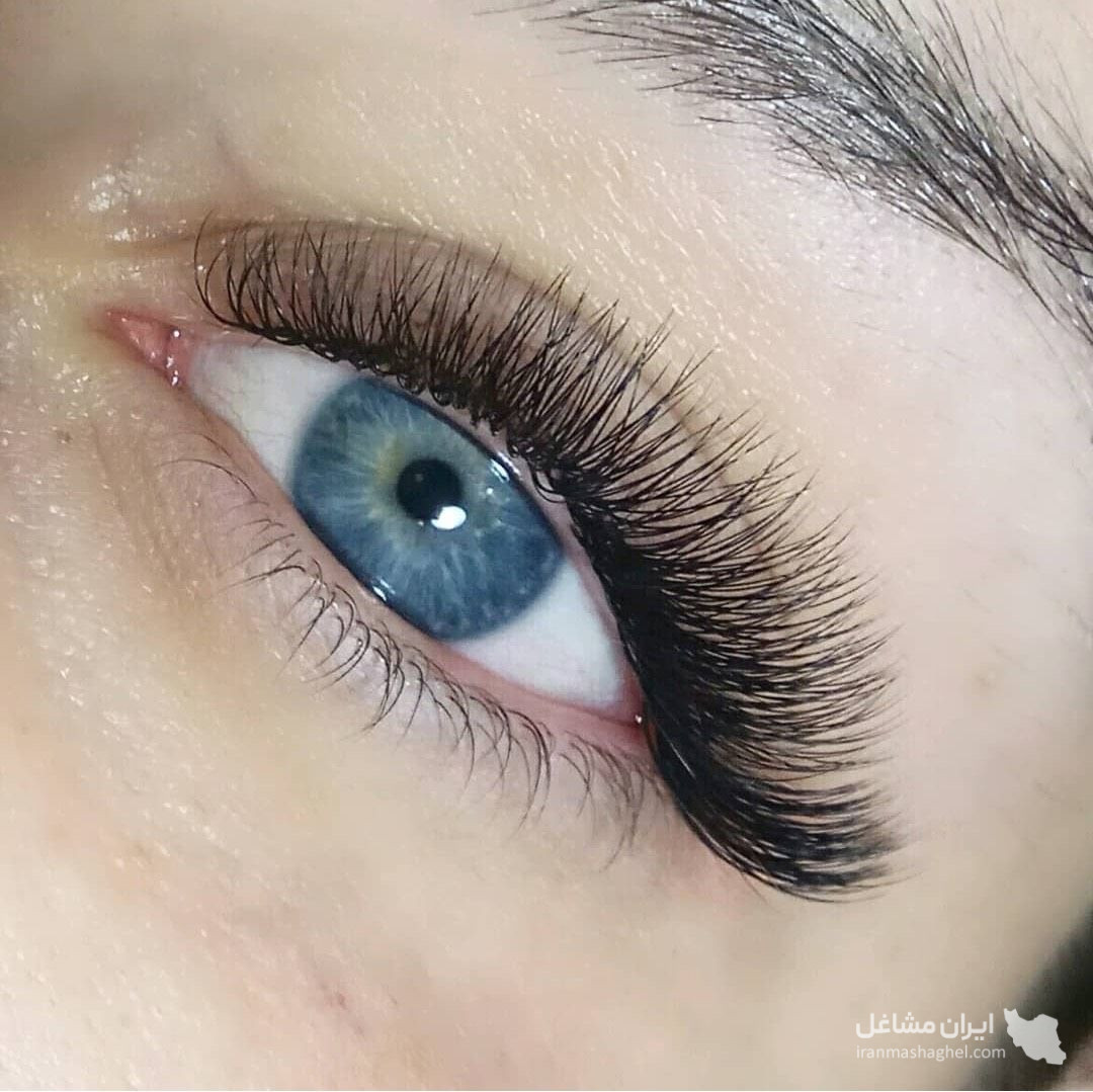آموزش اکستنشن مژه به مدیریت یگانه امیدی در کرمانشاه