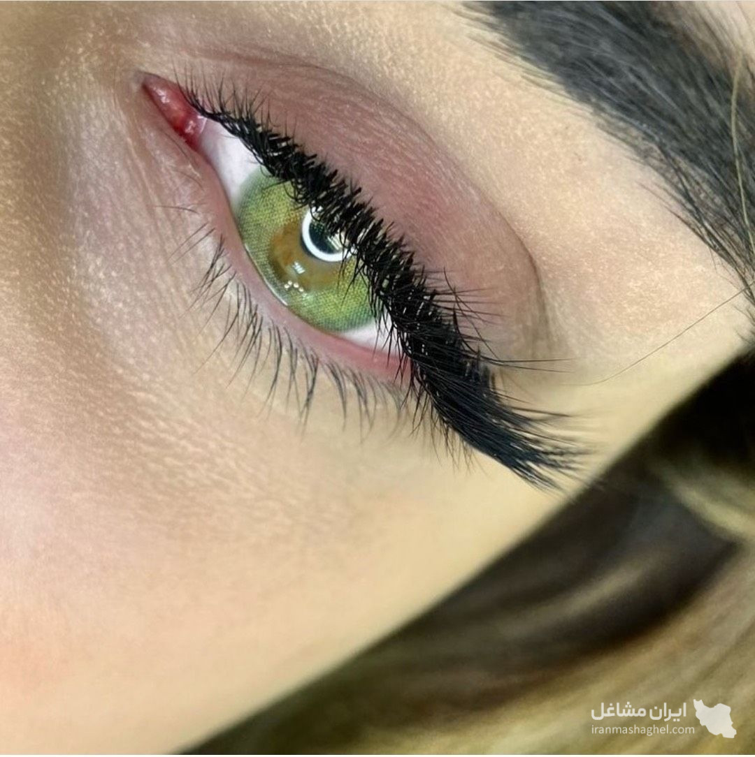 آموزش اکستنشن مژه به مدیریت یگانه امیدی در کرمانشاه