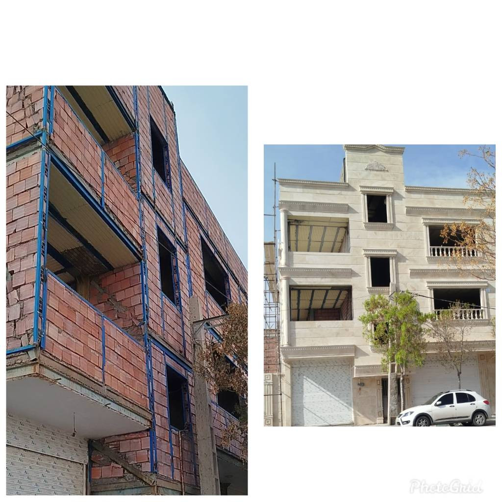 نماکاری ساختمان به مدیریت سیدی در کرمان