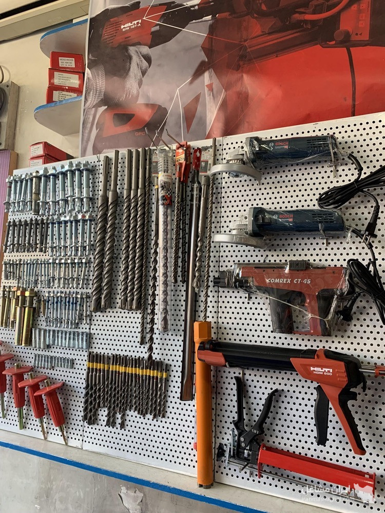 فروش رولبولت و چسب کاشت میلگرد ابزار مرکزی هیلتی HILTI در تبریز