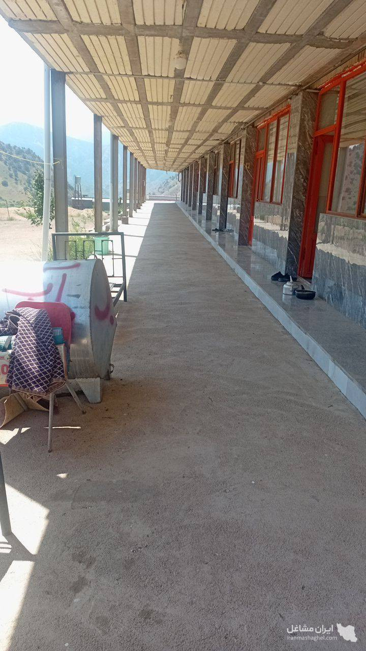 مجتمع اقامتی و بومگردی تفریحی بابا رمضان در شهرستان گرمه