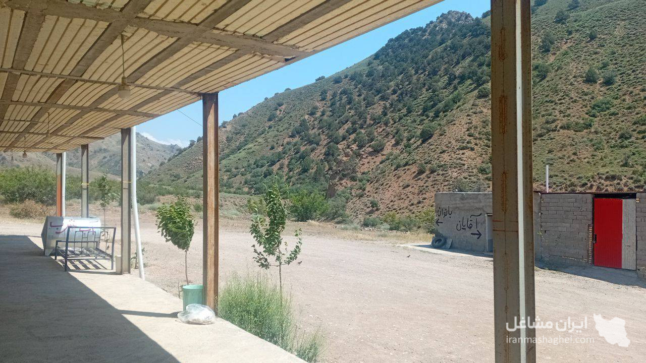 مجتمع اقامتی و بومگردی تفریحی بابا رمضان در شهرستان گرمه