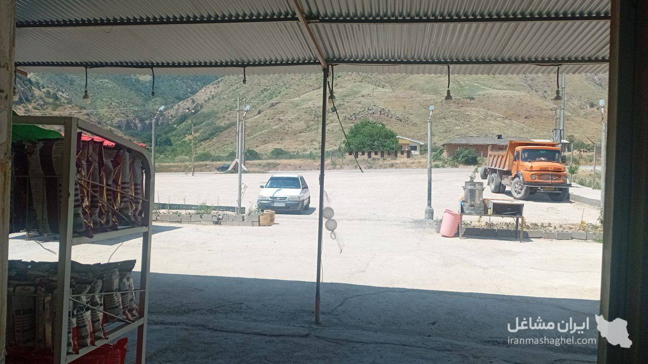 مجتمع اقامتی و بومگردی تفریحی بابا رمضان در شهرستان گرمه