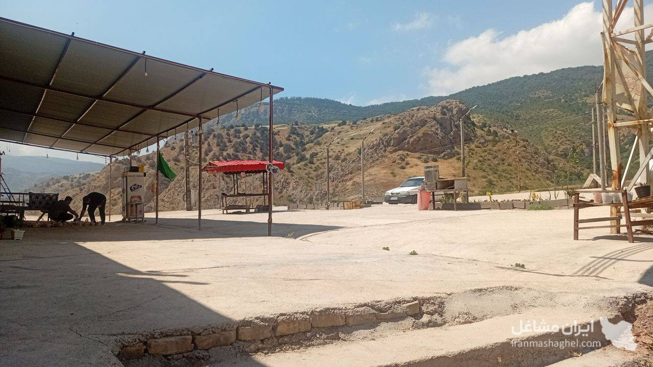 مجتمع اقامتی و بومگردی تفریحی بابا رمضان در شهرستان گرمه