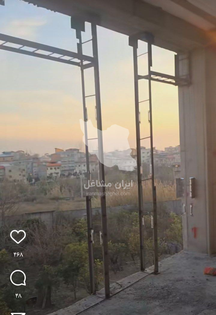 جوشکاری درب و پنجره سازی و آهنگری ساختمان فرح بخش در رشت