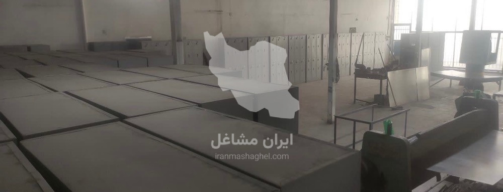 کارگاه تولیدی کمد فلزی بایگانی دو درب مسعود در اصفهان