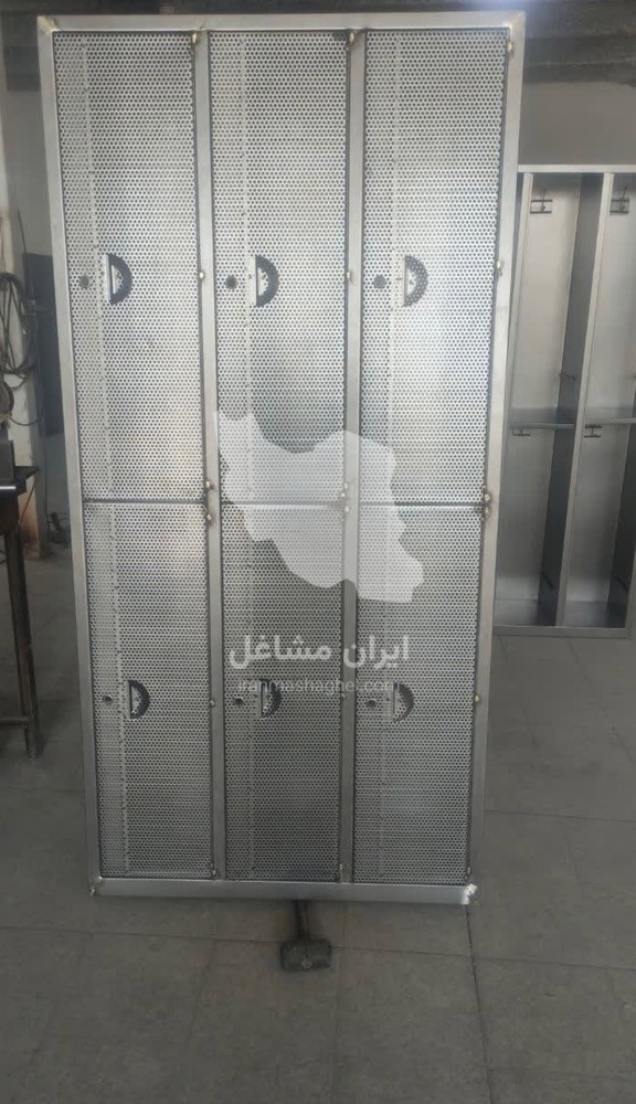 کارگاه تولیدی کمد فلزی بایگانی دو درب مسعود در اصفهان